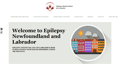 Desktop Screenshot of epilepsynl.com
